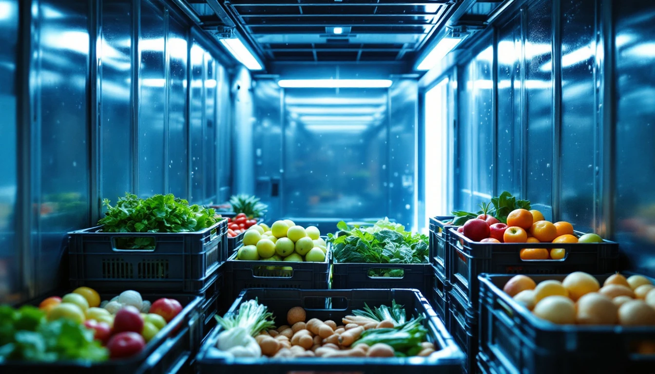 Cold-chain corridors, end-to-end