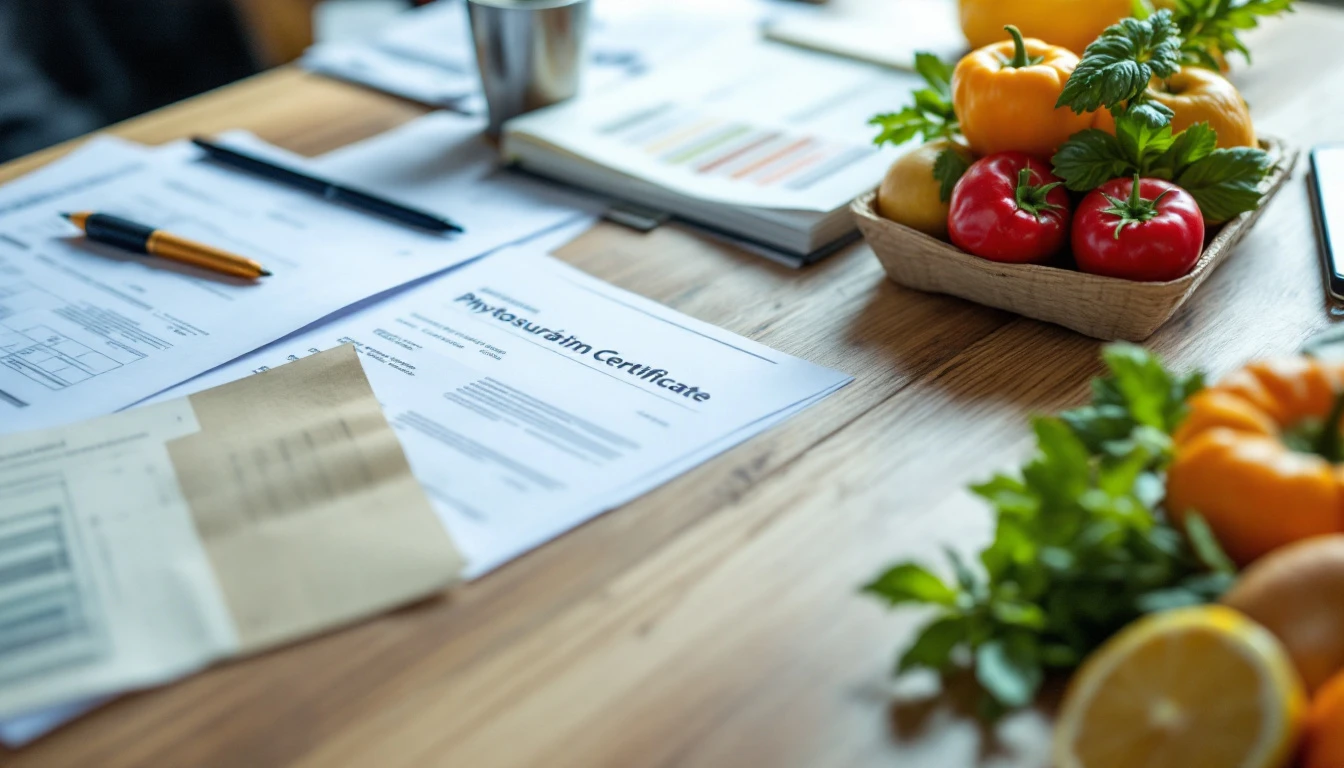 Phytosanitary + customs paperwork shipped